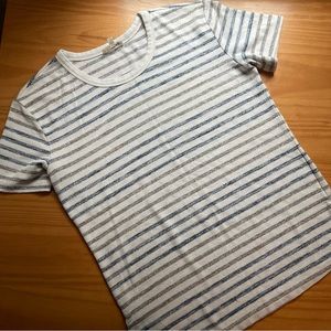 Aritzia Wilfred Free Striped Divina T Shirt sz XS